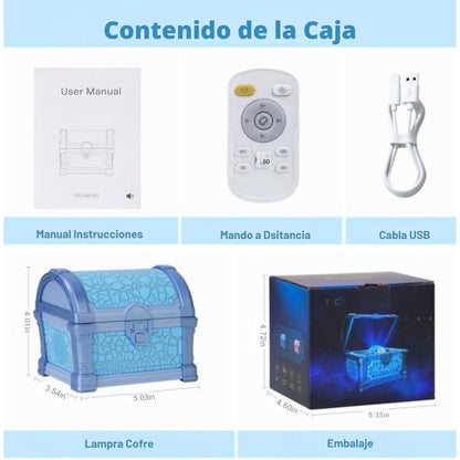 Nebula Box Projector con Altavoz