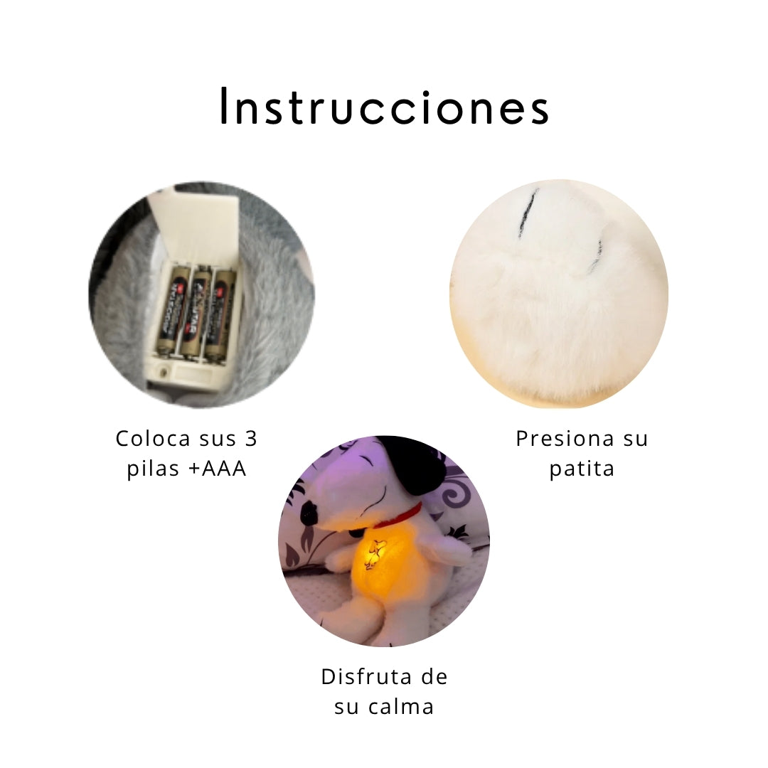 Peluche de Perro que respira